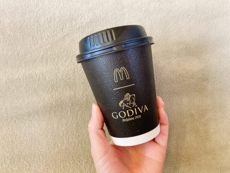 ゴディバ監修ドリンクがマックで飲めるなんて！濃厚ホットチョコレート