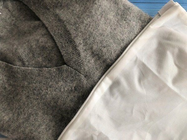 洗濯ネットはニット洗いにも便利
