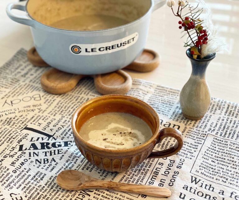 旬の食材「ごぼう」のポタージュで内側から強くなろう！