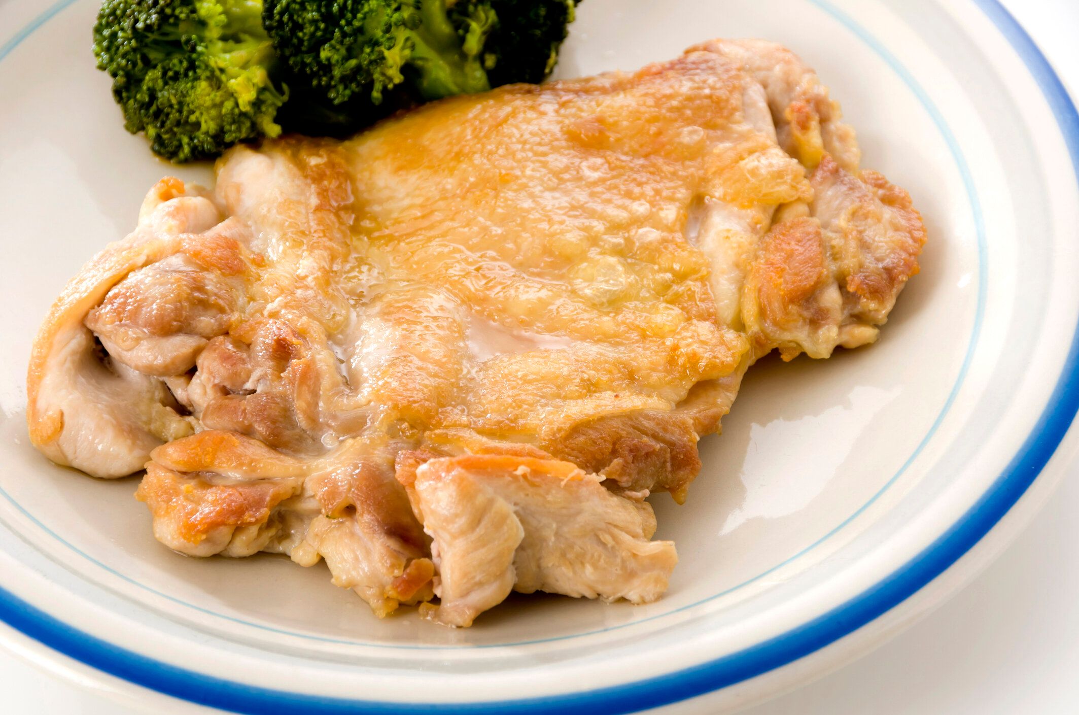 チキンソテー、チキンステーキ ブロッコリー