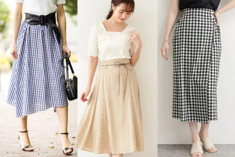 大人かわいい「ギンガムチェックスカート」のおすすめコーデ16選