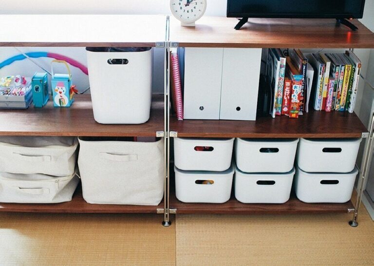細かく分けすぎないのがコツ！子どもが無理なく片づけや身支度ができる仕組み