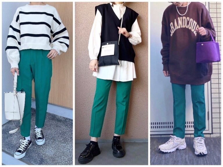 【GU】春イチオシ！定番テーパードパンツはグリーンを買うのが大正解！