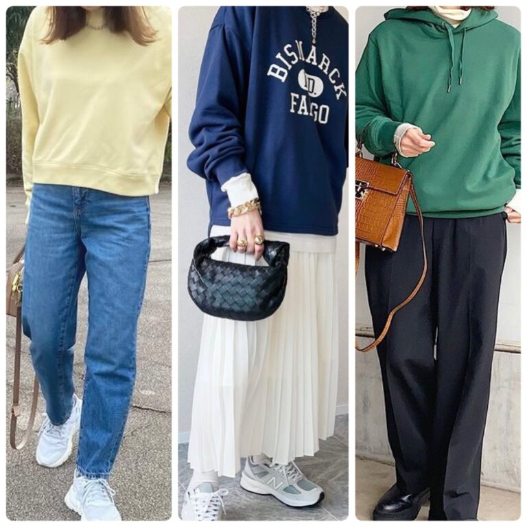 鮮度抜群！年齢より若く見えるスウェットコーデ5選