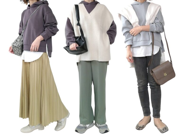 40代でもイタくない「パーカー」の着こなしって？NG・OKコーデで検証！