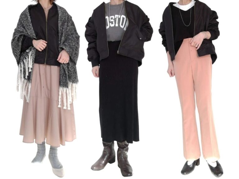 40代が着るとダサ見え!?「ミリタリーブルゾン」OK＆NGコーデ