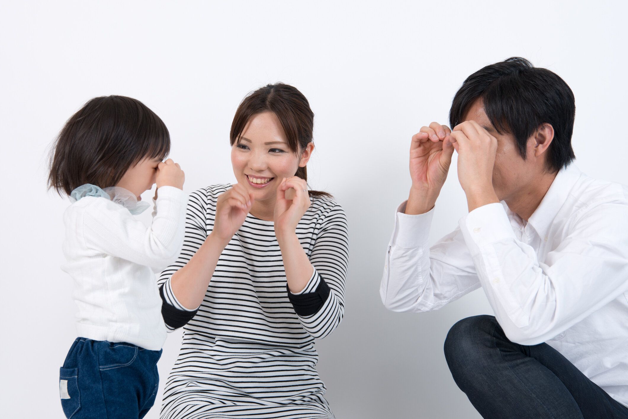 親子ダンスの練習