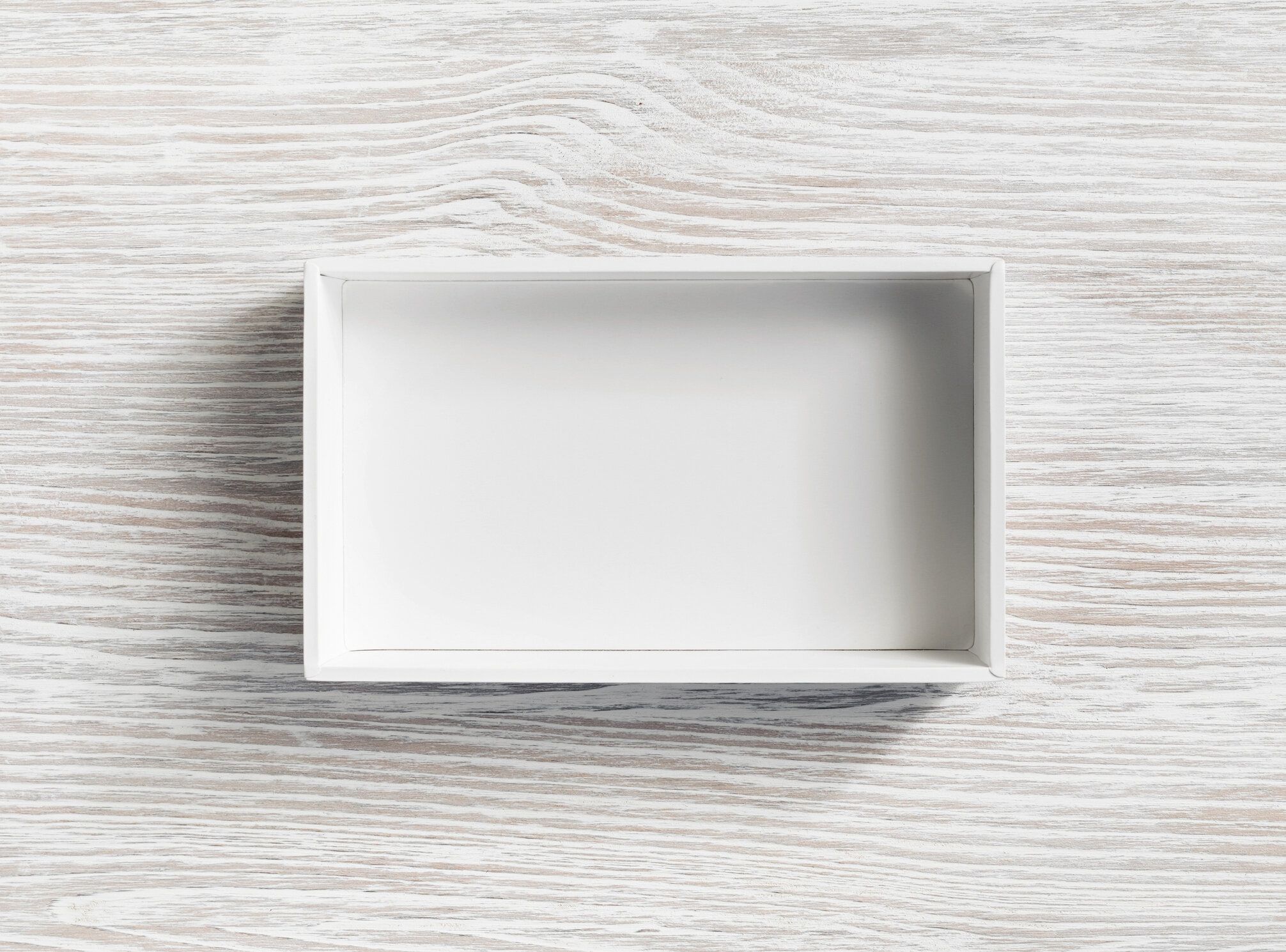 空白の白いボックス