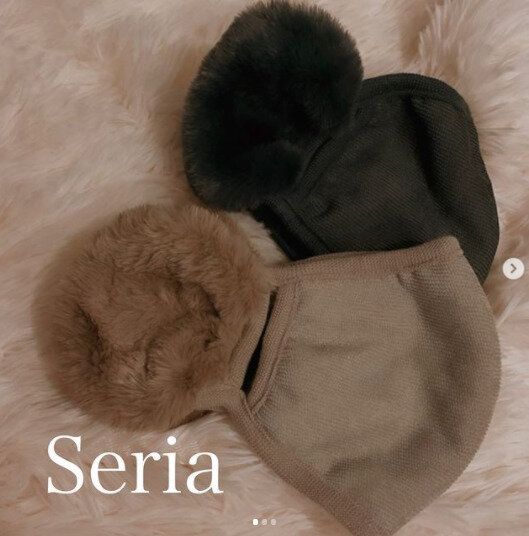 【セリア】顔も耳もぽかぽか！冬に大活躍の2アイテムが一体化した驚きの商品が登場！