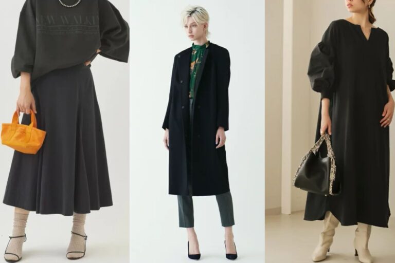 【全身黒】40代をスタイリッシュに！大人のおすすめオールブラックコーデ8選