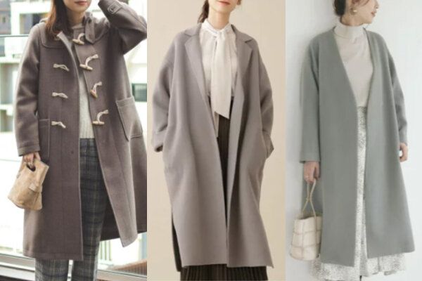 上品さを引き立てる！グレーコートのおすすめ大人コーデ８選
