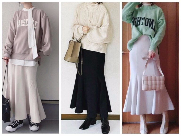 【GU】アラフォーこそ着るべき！マーメイドスカートのお手本コーディネート5選