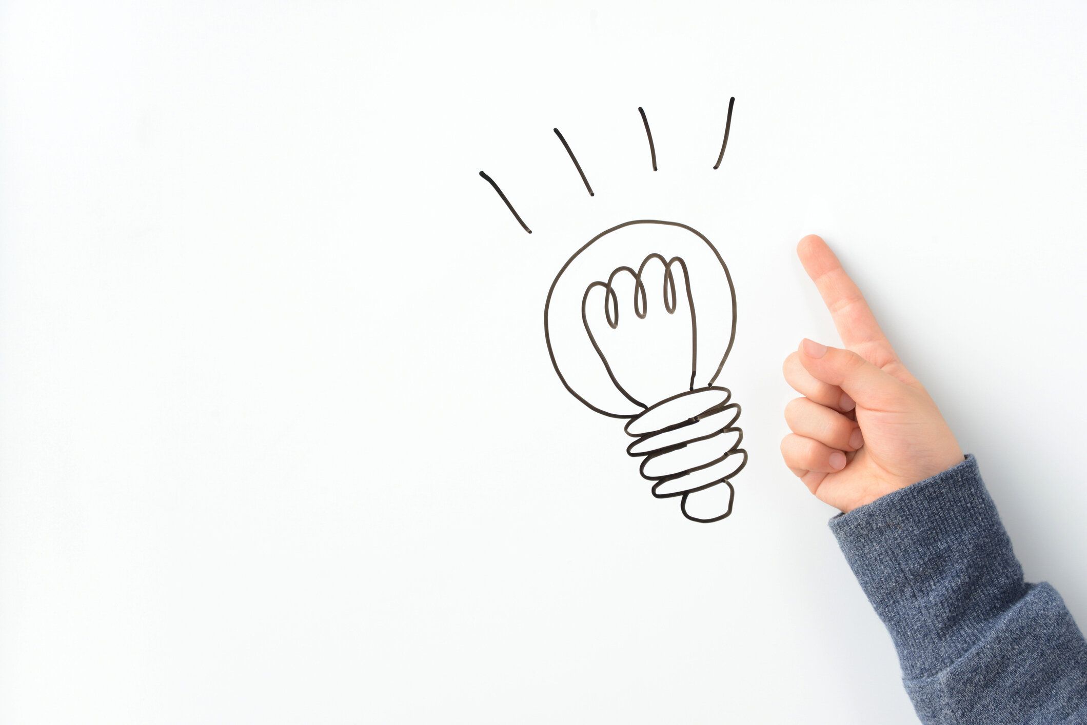 子供のインスピレーションの概念