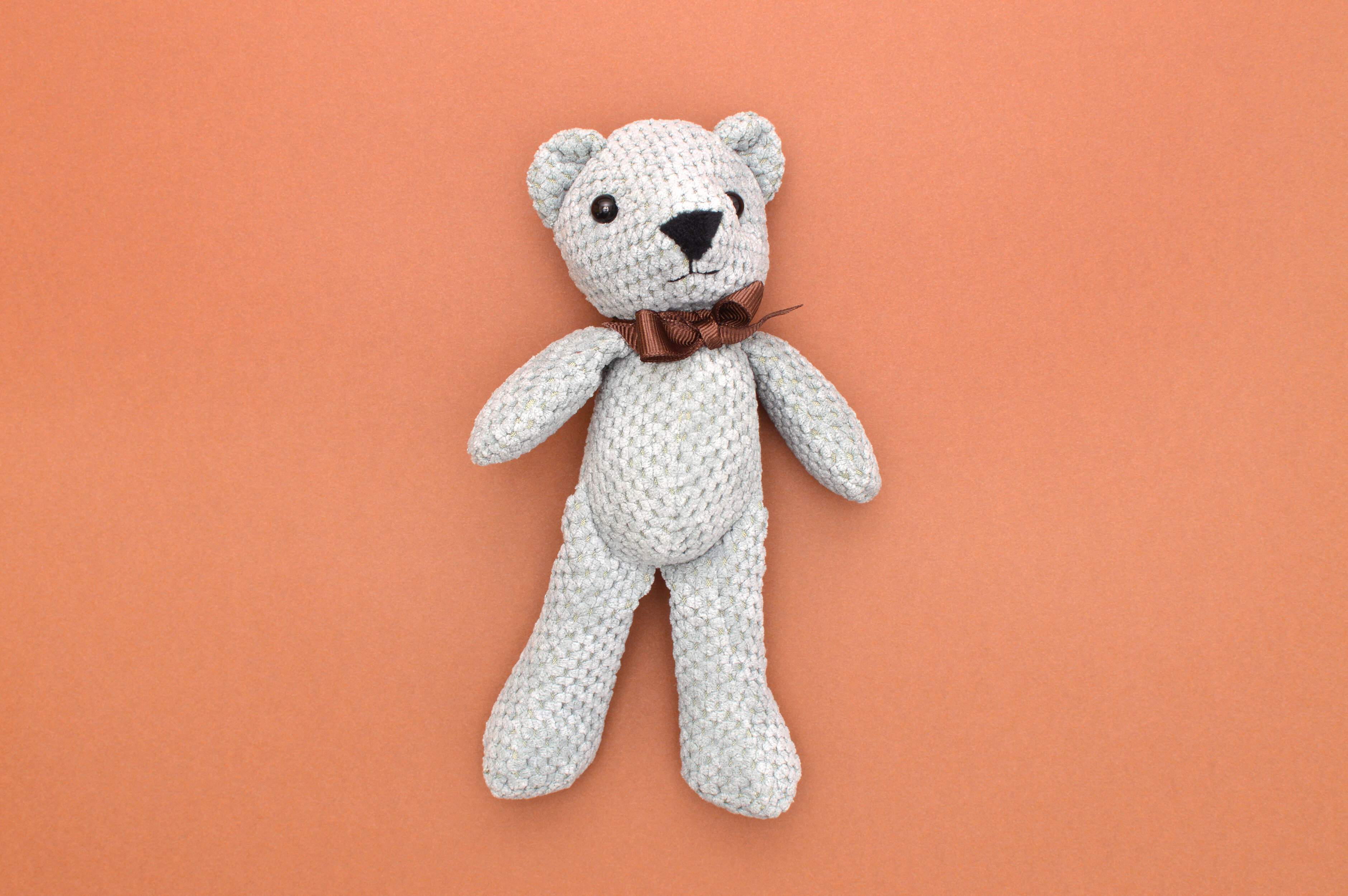 グレー テディ ベア
