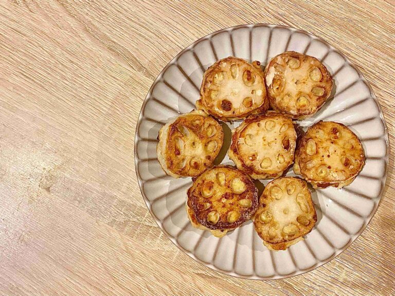ヘルシーで栄養満点♪「鶏肉とれんこんのはさみ揚げ」