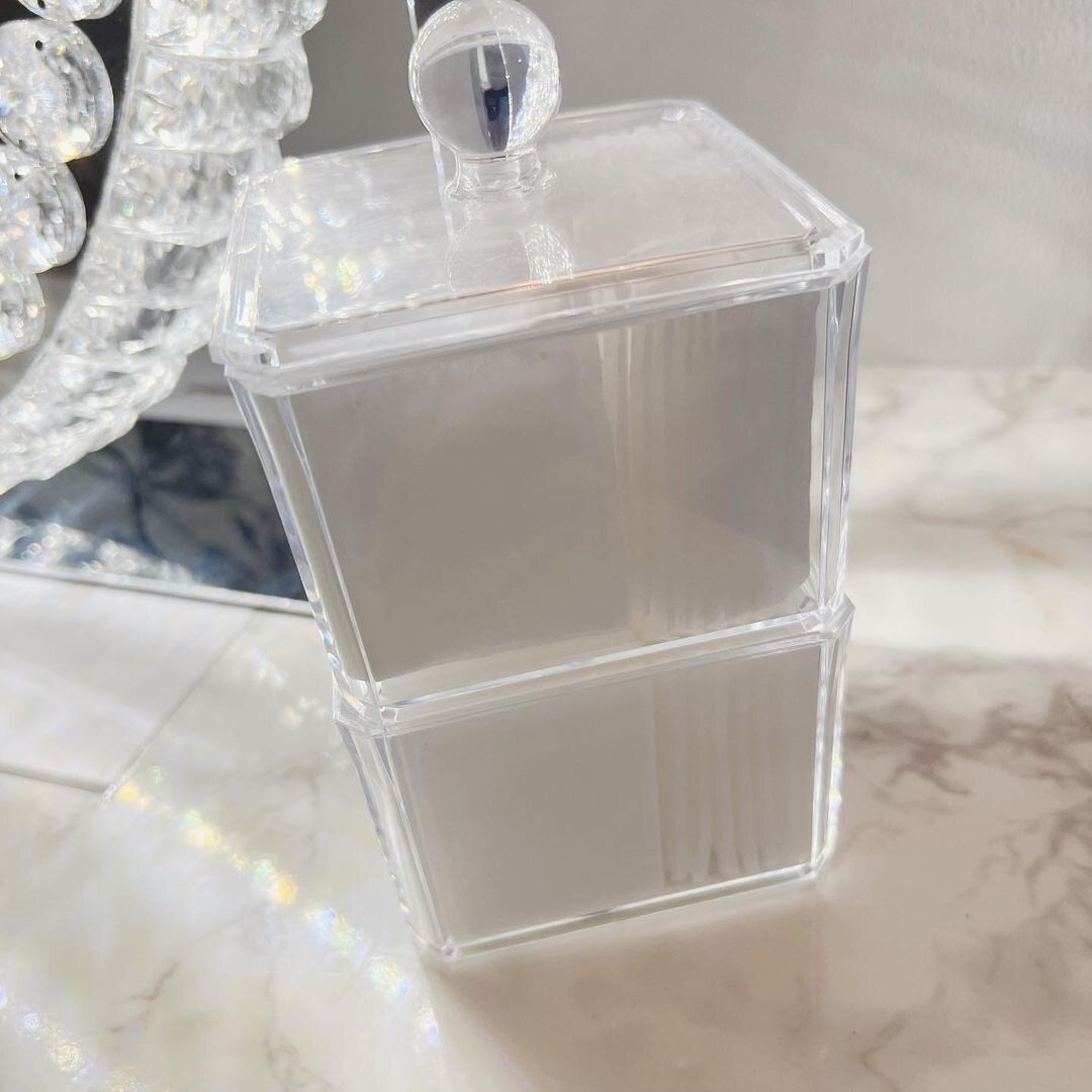 【3COINS】高見え！クリアコットンケース