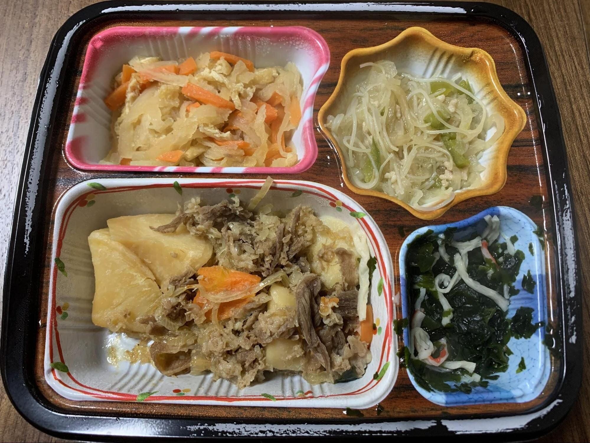 ベルーナグルメ 肉じゃがセット