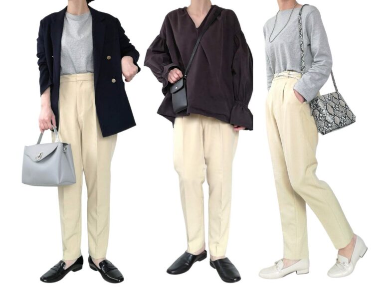 トレンドカラー「イエロー」はパンツで取り入れる！アラフォーが幼く見えない着こなしをOK＆NGコーデで解説