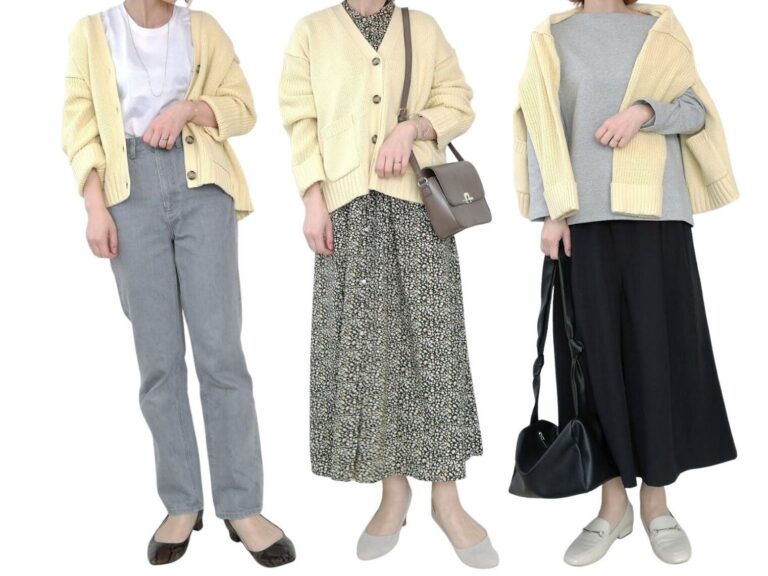 今年は「たまご色」がキテる！アラフォーがダサ見えしないコツは？OK＆NGコーデで解説