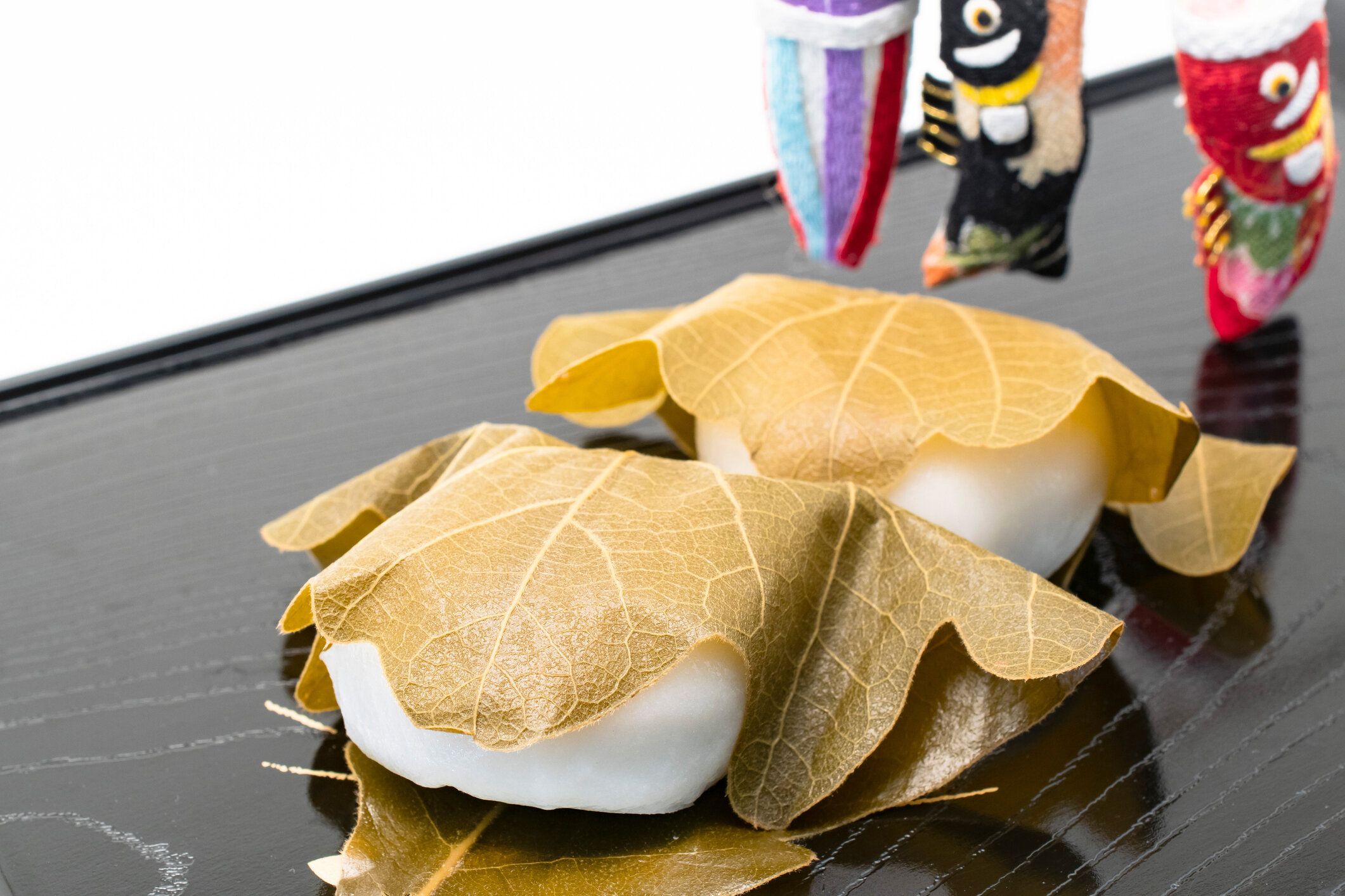 柏餅と鯉の吹流し