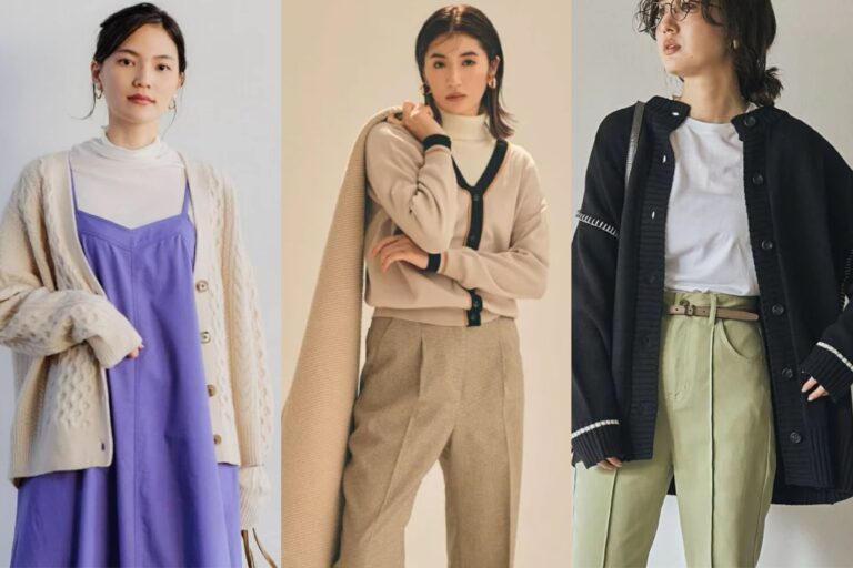 こなれ感はニットカーディガンで！大人のおすすめ着こなしコーデ16選