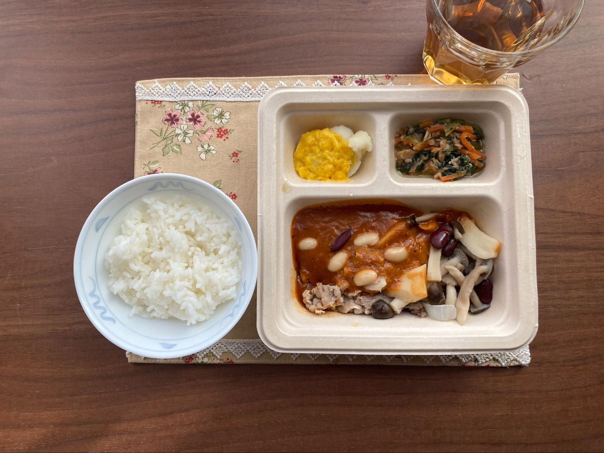 三ツ星ファーム　口コミ　ビストロ風トマトが入ったハッシュドビーフ