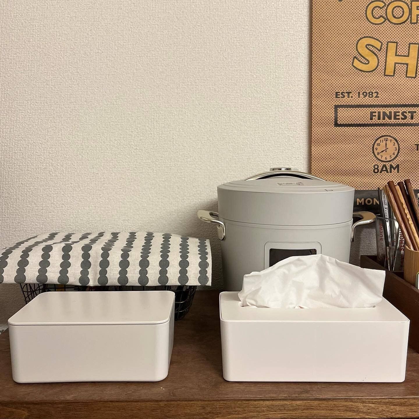 【セリア】ソフトパックティッシュケースで洗面所インテリアに統一感を