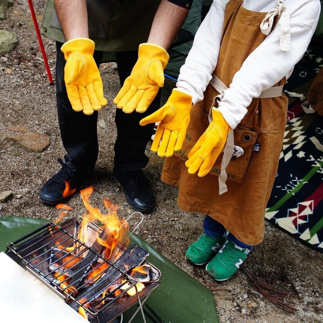 【ワークマン】キャンプ場で叶う！親子リンクコーデ