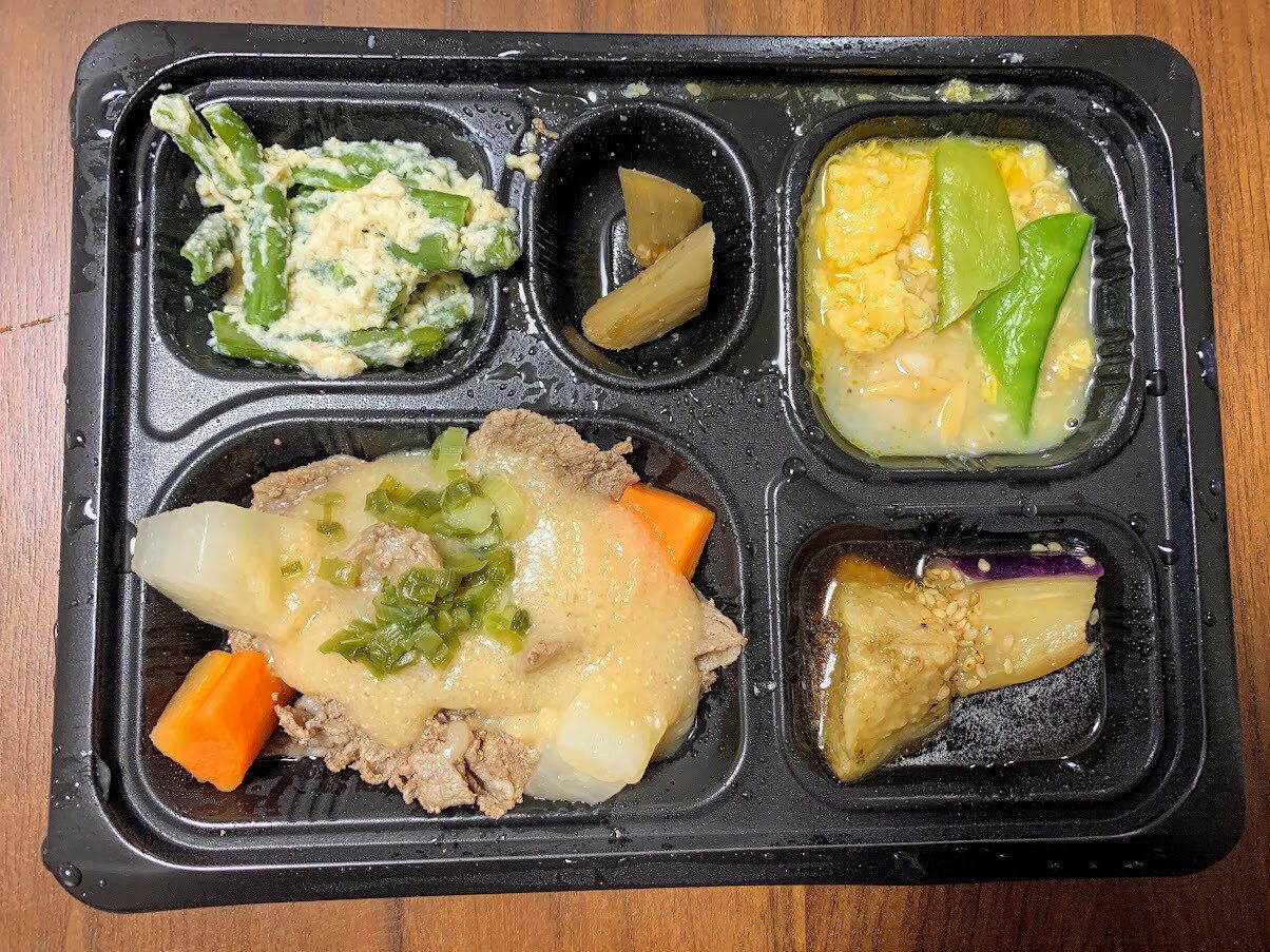 HeMog ハーモグ 牛肉の味噌煮込み あさりの卵とじ