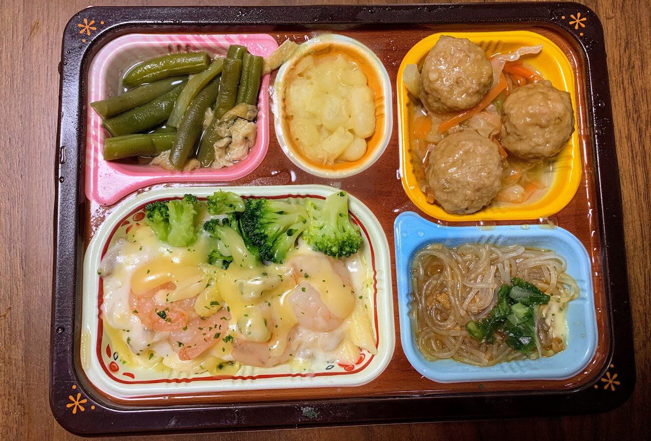 食宅便 冷凍宅配弁当 海老グラタン