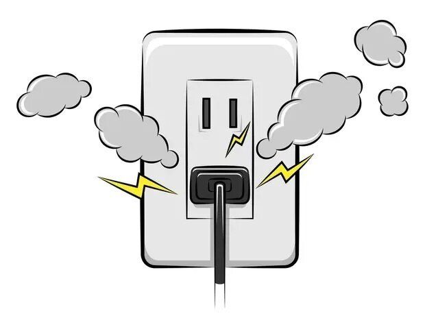 コンセントから火花が出た！原因と対処法を教えて！