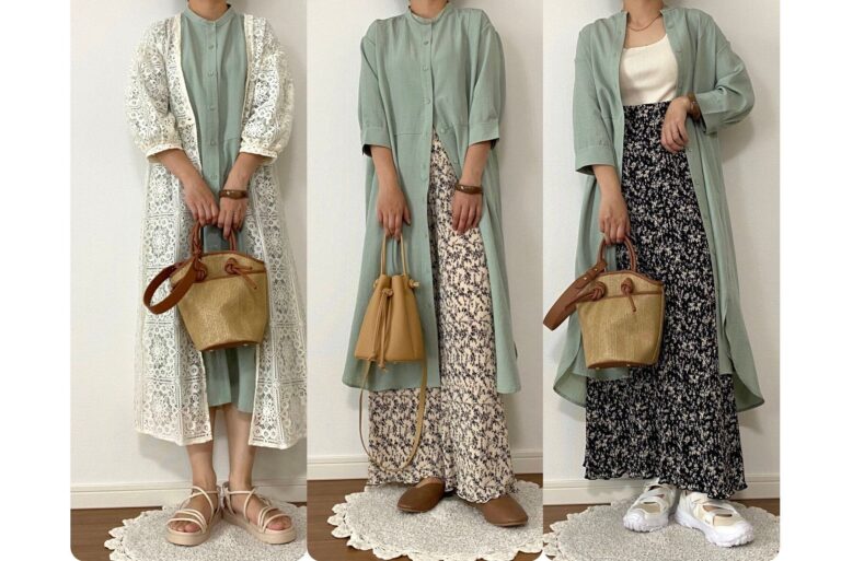 【しまむら】大人も着やすい春カラー！シャツワンピースなら体型カバーに着回し力も抜群！