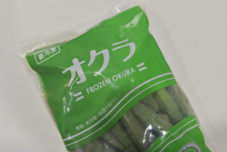 業務スーパーの冷凍野菜「オクラ」は下処理いらずで50本以上入り！アレンジも豊富でおいしくいただけます