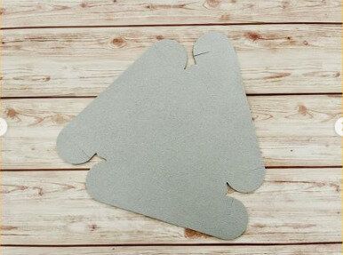 【3COINS】組み立て簡単！リバーシブル合皮小物トレー