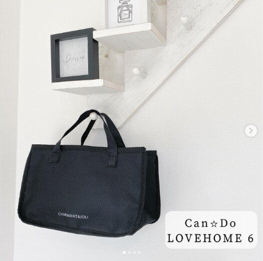 【キャンドゥ】大人気LOVEHOMEシリーズのホームバッグが優秀