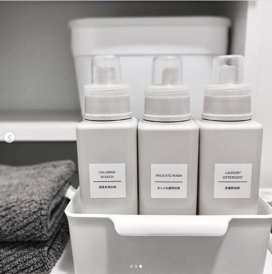 【セリア】洗剤ボトルを詰め替えればスッキリきれい!