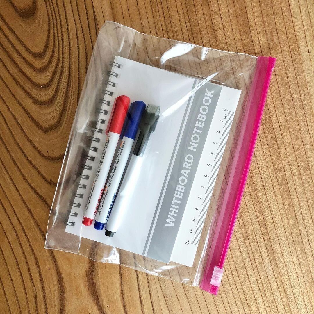 【ダイソー】何度でも使える！ホワイトボードノート