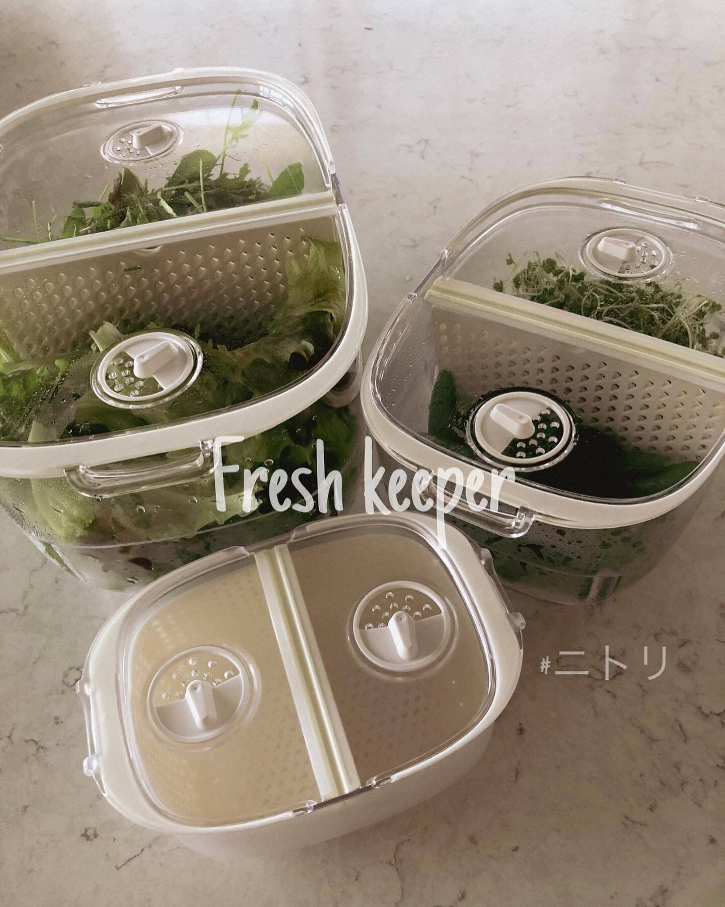 【ニトリ】全種類そろえたくなる便利アイテム「フレッシュキーパー」