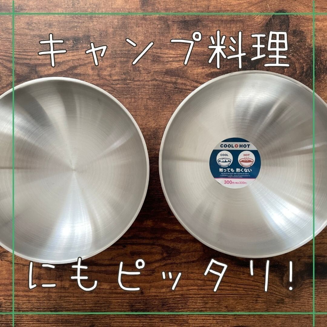 【ダイソー】保冷温タイプで触っても熱くない!人気のどんぶり