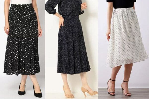 40代におすすめの「ドットスカート」を取り入れたコーデ24選