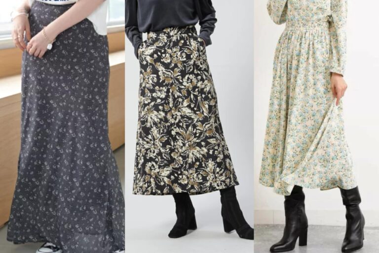 オンオフ着まわす！大人の花柄スカートおすすめコーデ16選
