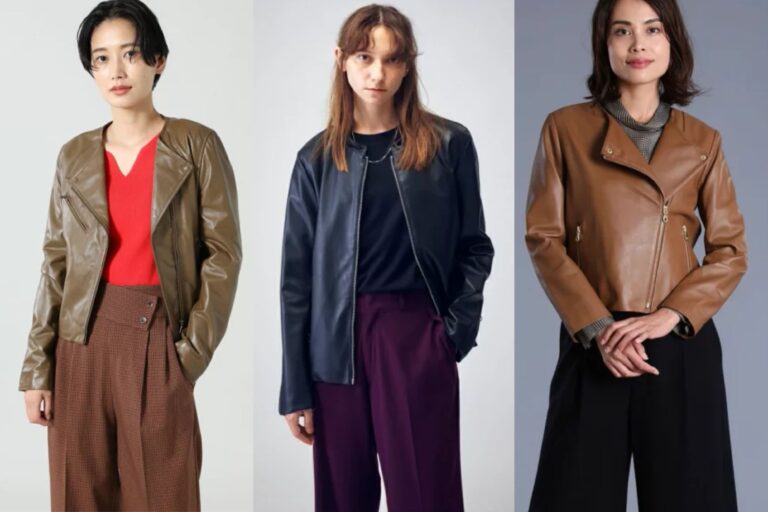 コーデを格上げ！40代のレザージャケット着こなしコーデ16選