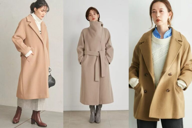 上品コーデに使える！40代におすすめ大人のキャメルコート16選
