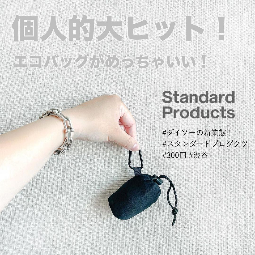 【ダイソー】個人的大ヒットなエコバッグ