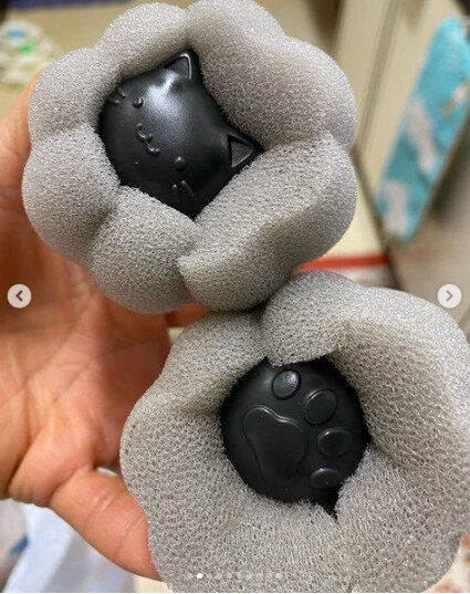 【セリア】毛くずやペットの毛を絡めとる