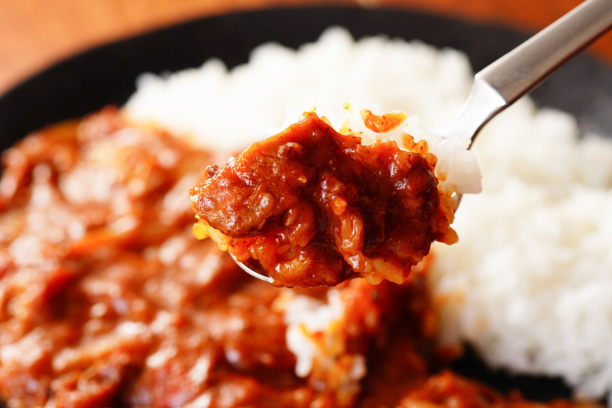 ハヤシライス。ハッシュドビーフのライス。