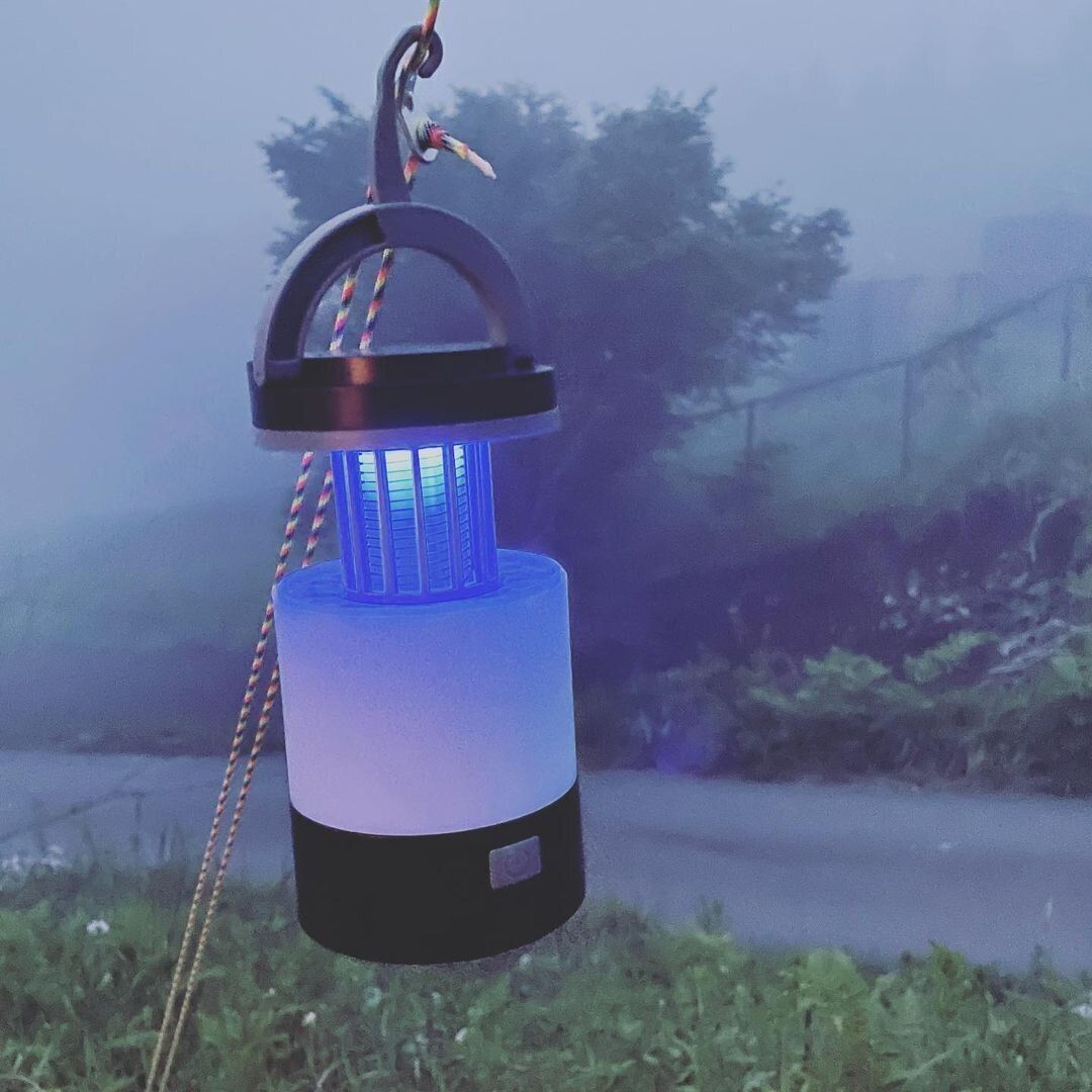 【ワークマン】誘虫灯としてだけではなくランタンとしても優秀！