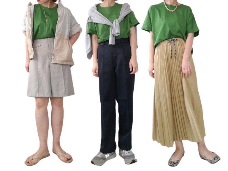 【ユニクロ】きれいめもカジュアルもOK！アラフォーにおすすめ「ドルマンT」コーデ３選