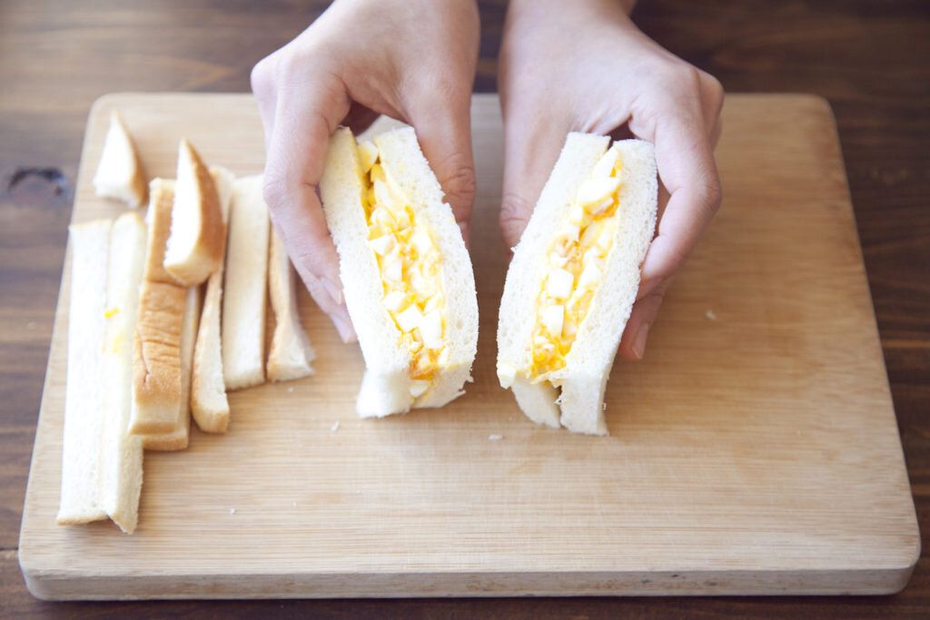 絶品、大人のたまごサンド