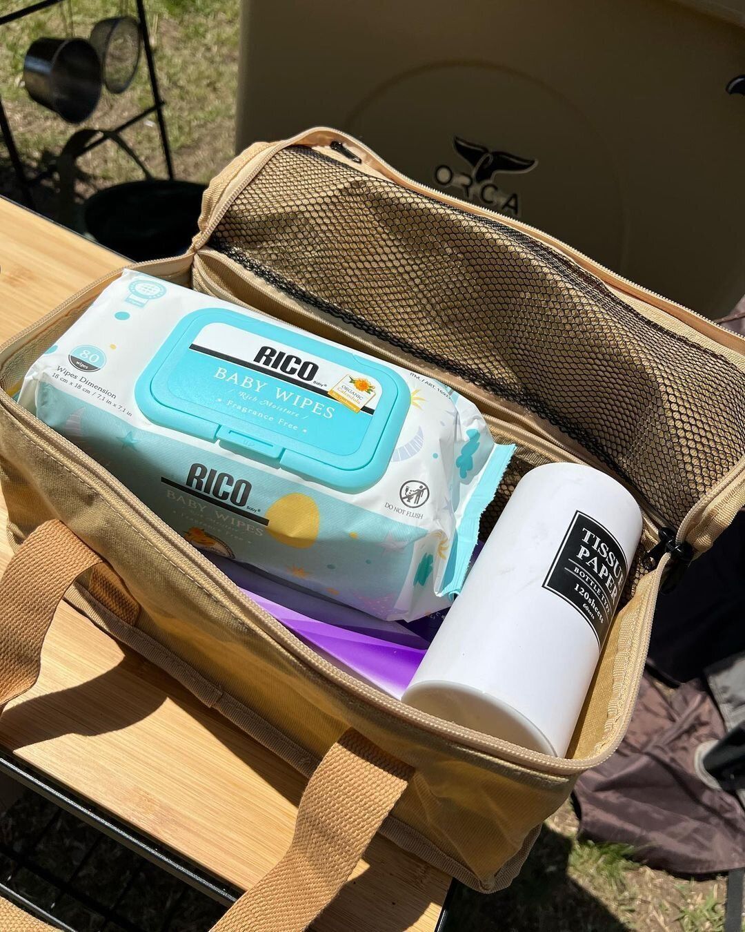 【ワークマン】軽いけどしっかりしているパラフィン帆布小物入れ